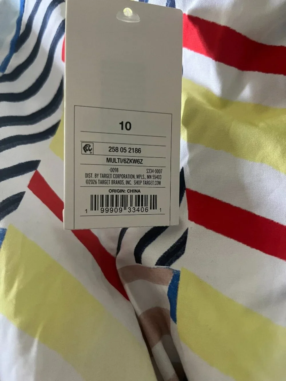 Rosie Assoulin x Target Pleated Poplin Madras Midi Skirt- Sizes 10 & 12